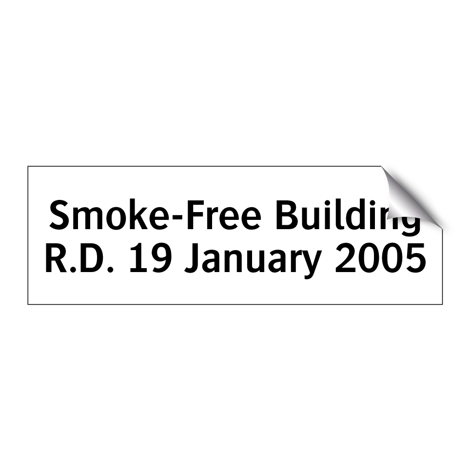 Smoke-Free Building R.D. 19 January 2005