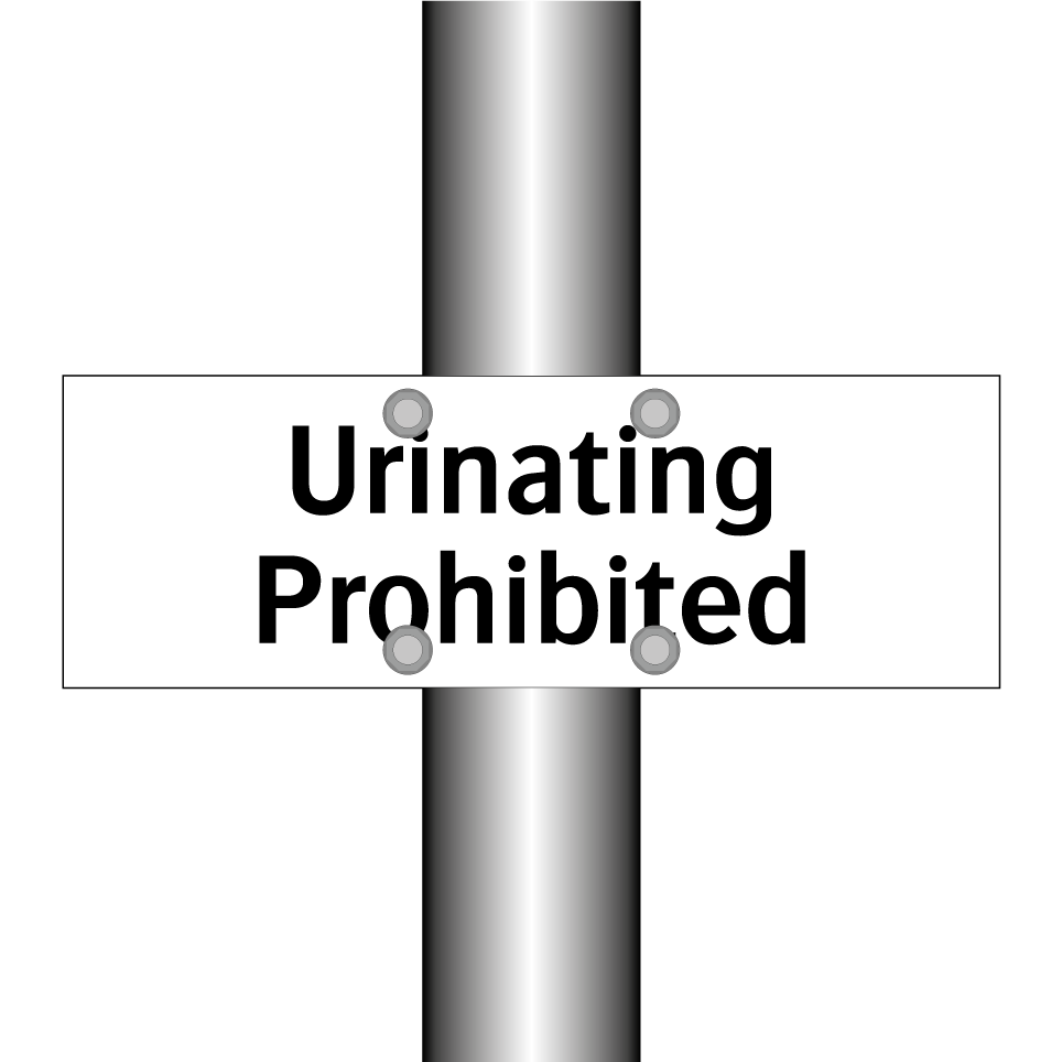Urinating Prohibited