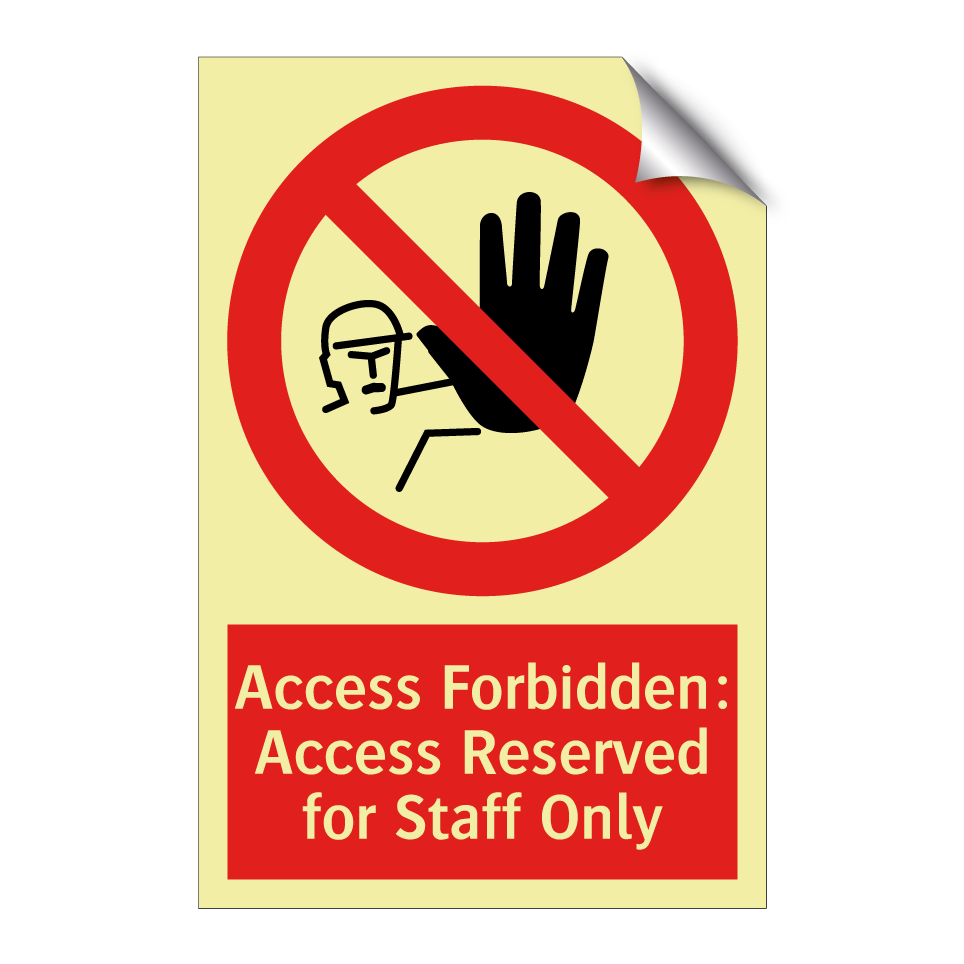 Access Forbidden: Access Reserved for Staff Only