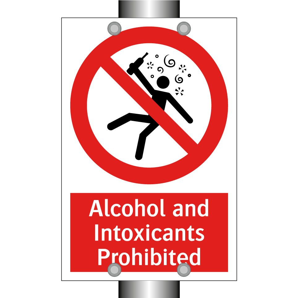 Alcohol and Intoxicants Prohibited