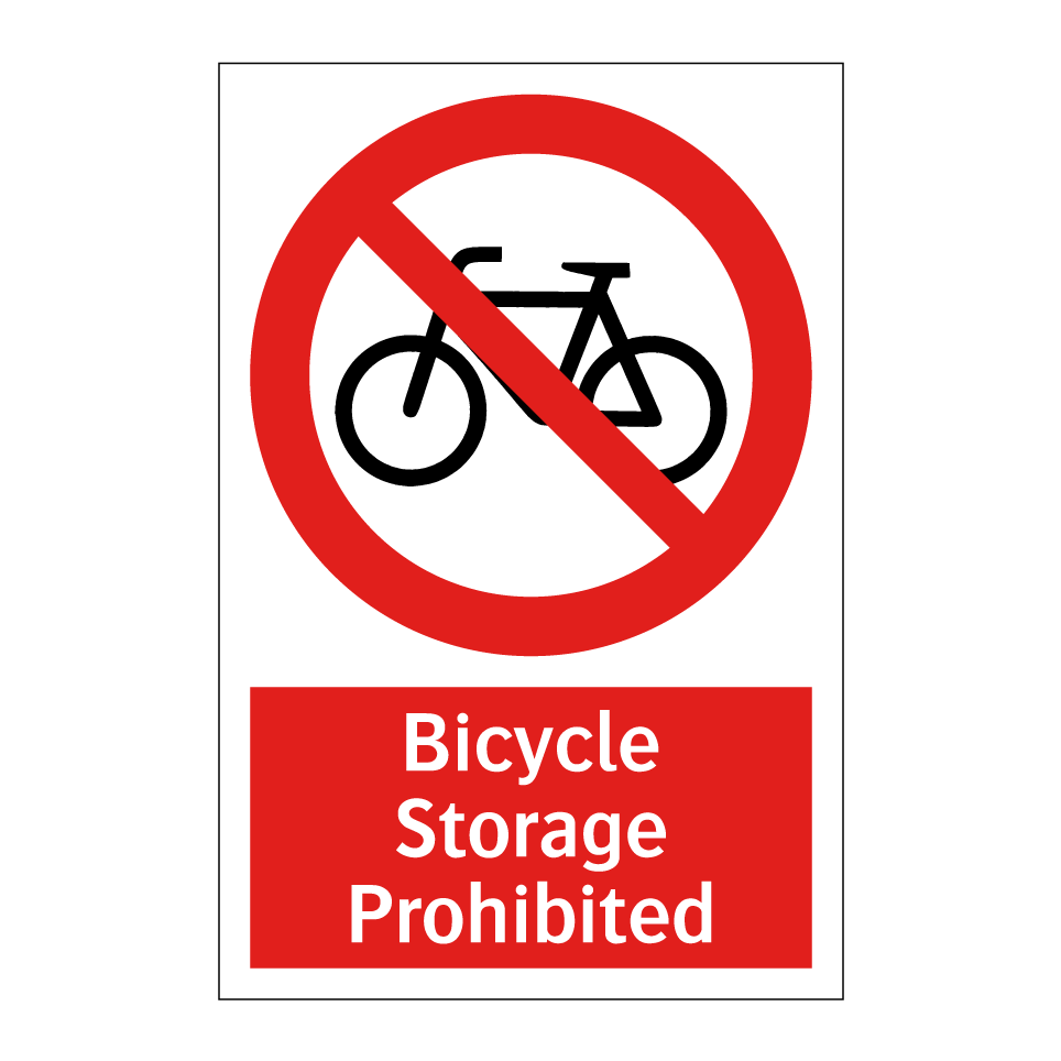 Bicycle Storage Prohibited