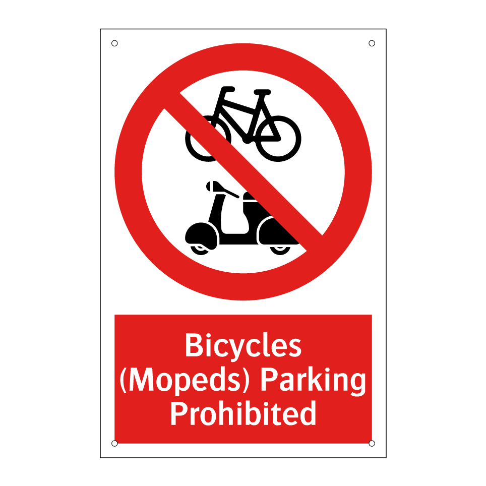 Bicycles (Mopeds) Parking Prohibited