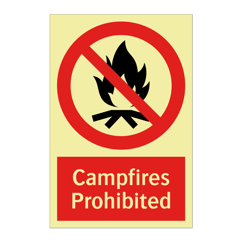 Campfires Prohibited