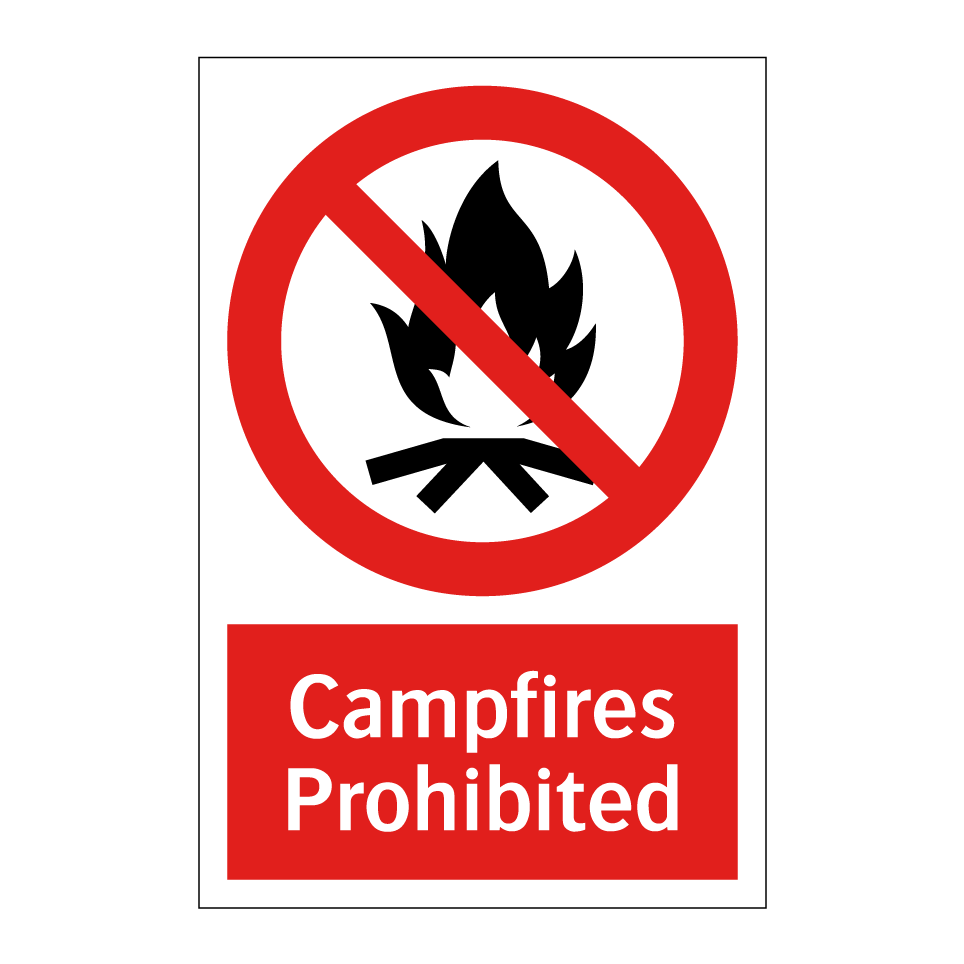 Campfires Prohibited