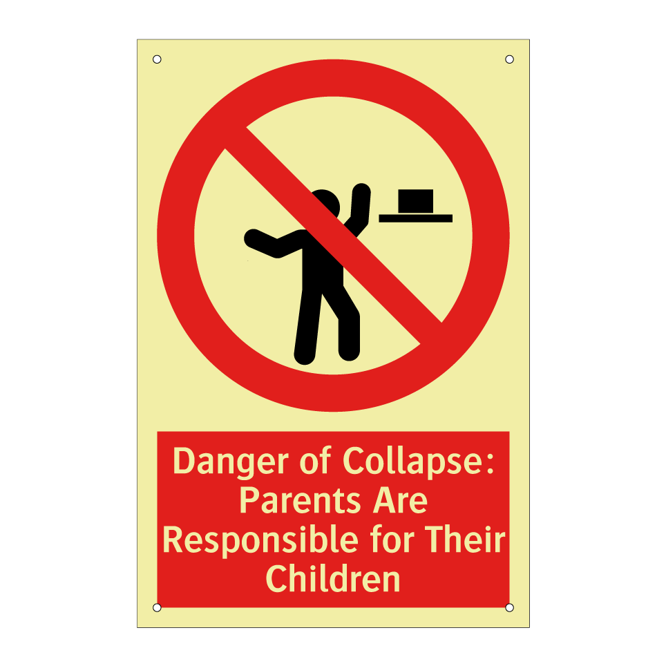 Danger of Collapse: Parents Are Responsible for Their Children