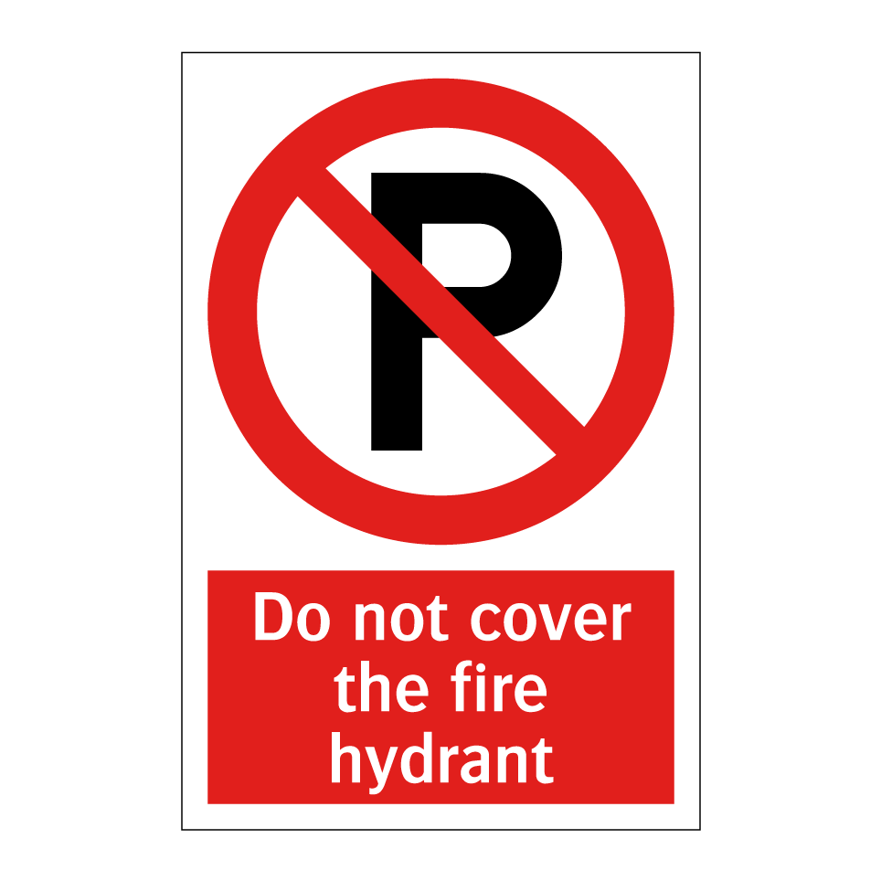 Do not cover the fire hydrant
