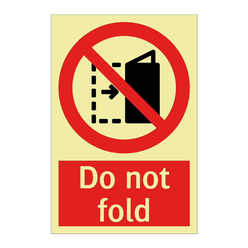 Do not fold