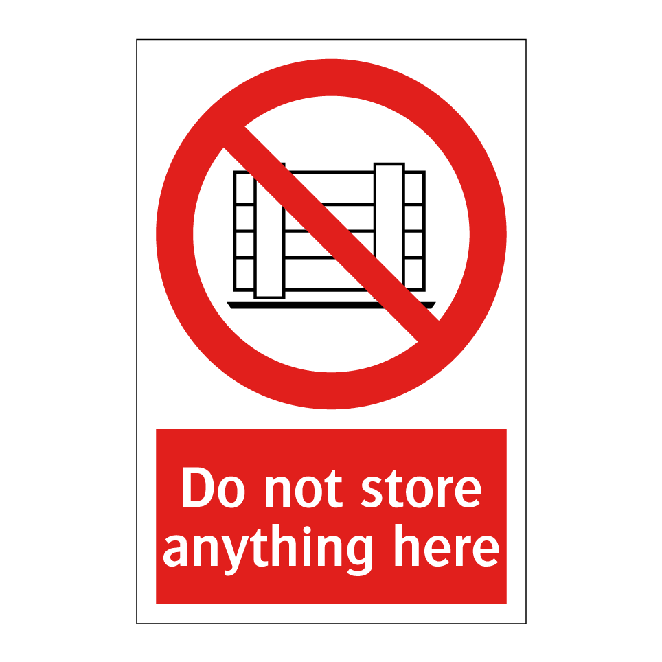 Do not store anything here
