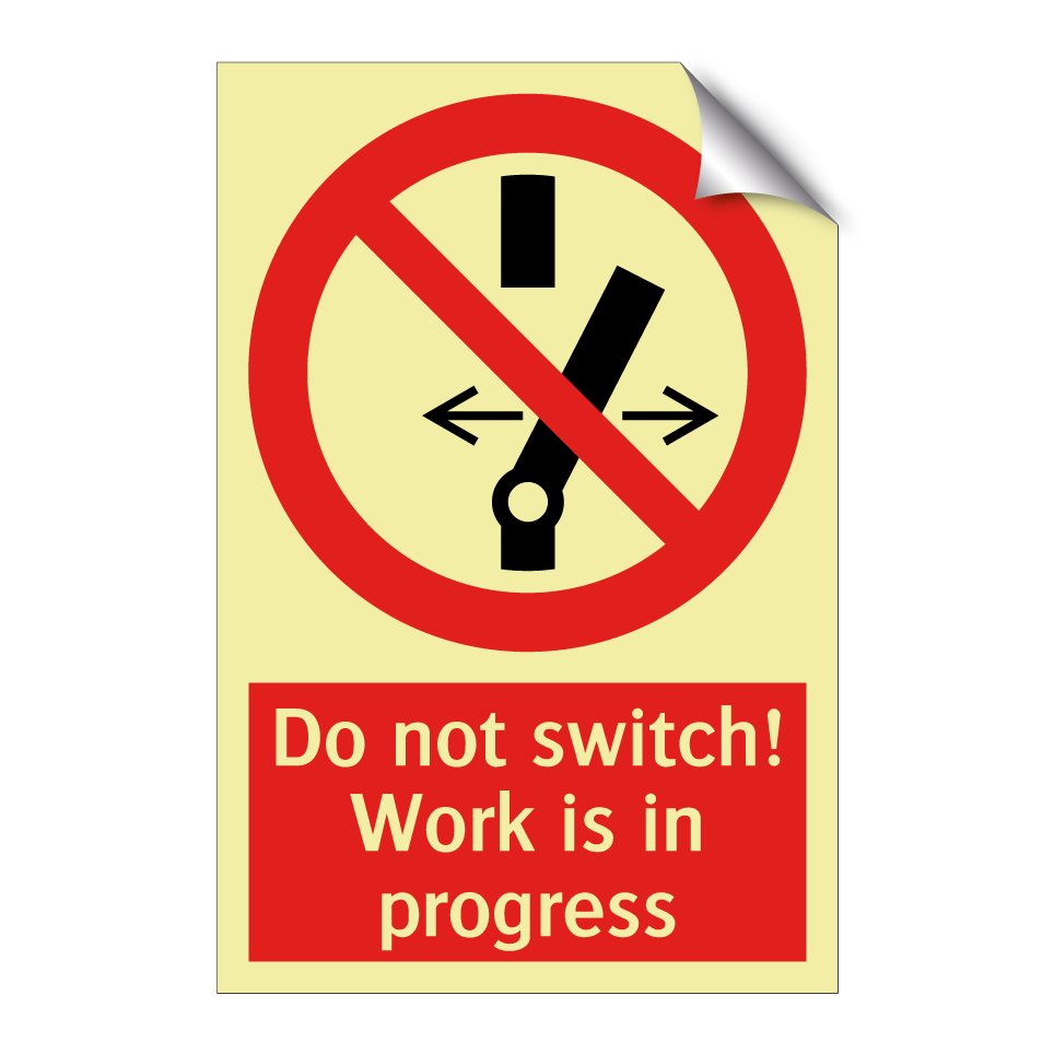 Do not switch! Work is in progress