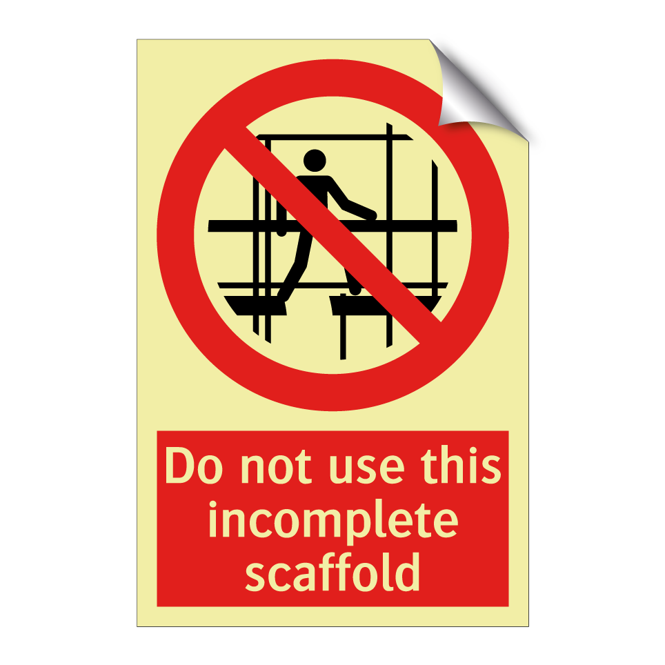 Do not use this incomplete scaffold