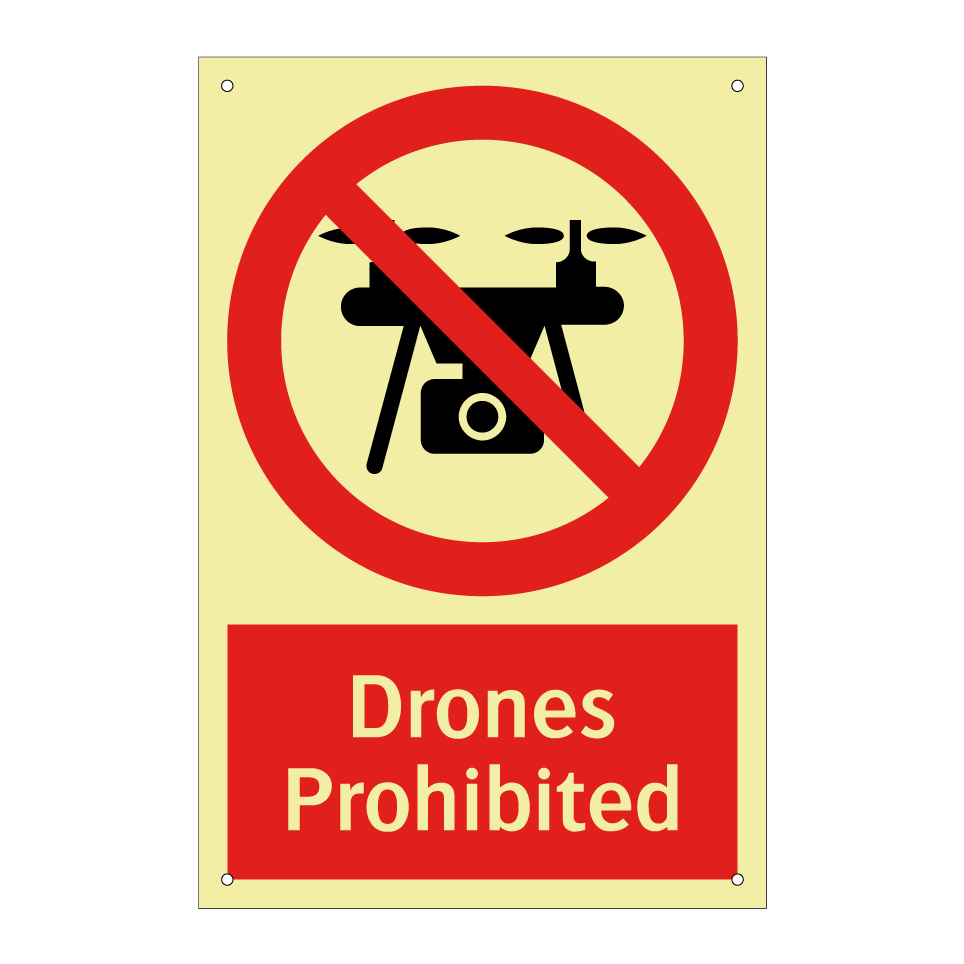 Drones Prohibited