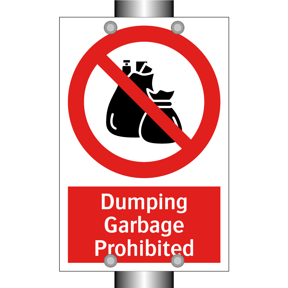 Dumping Garbage Prohibited