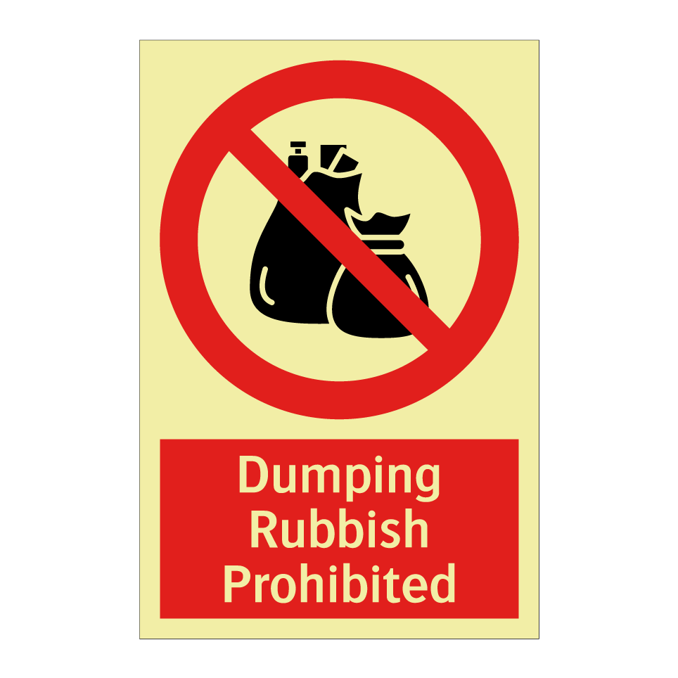 Dumping Rubbish Prohibited