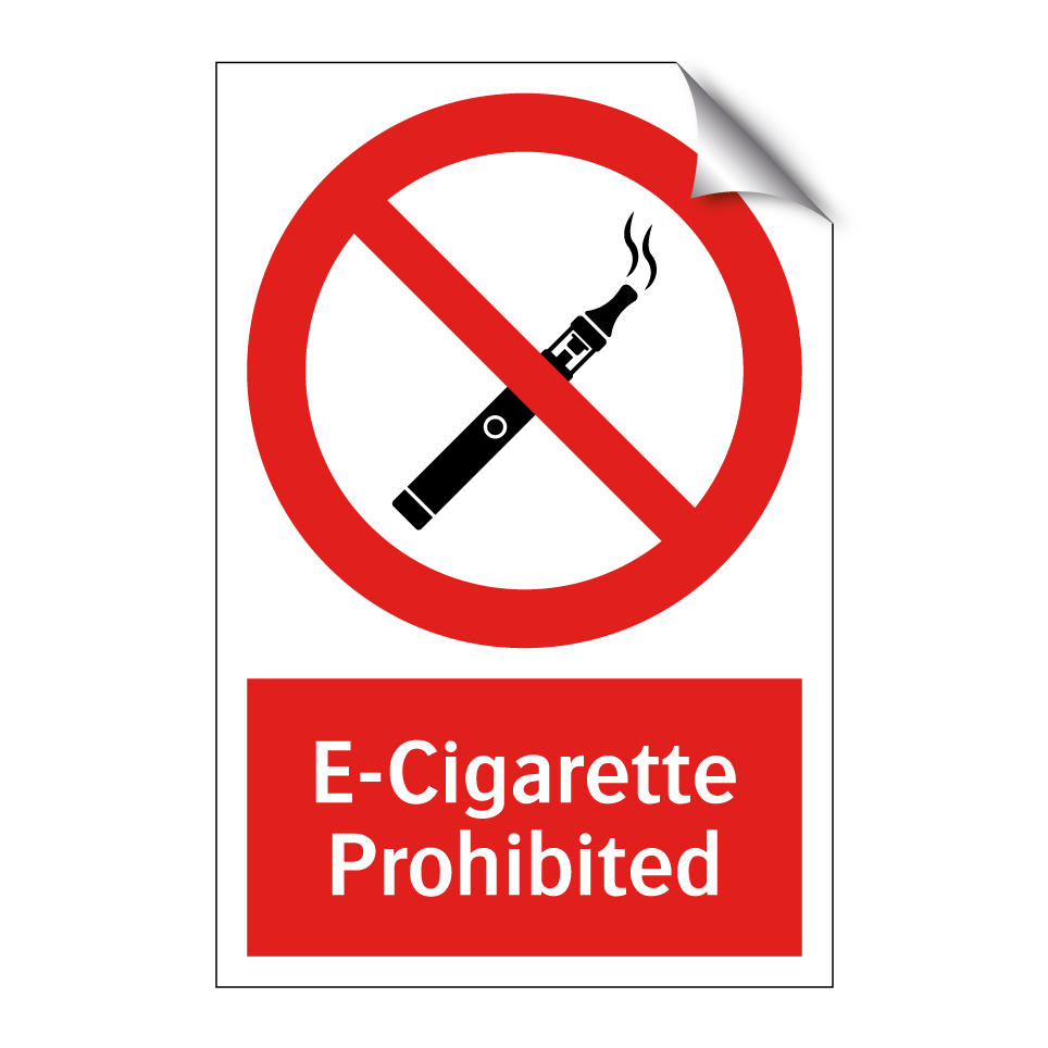 E-Cigarette Prohibited