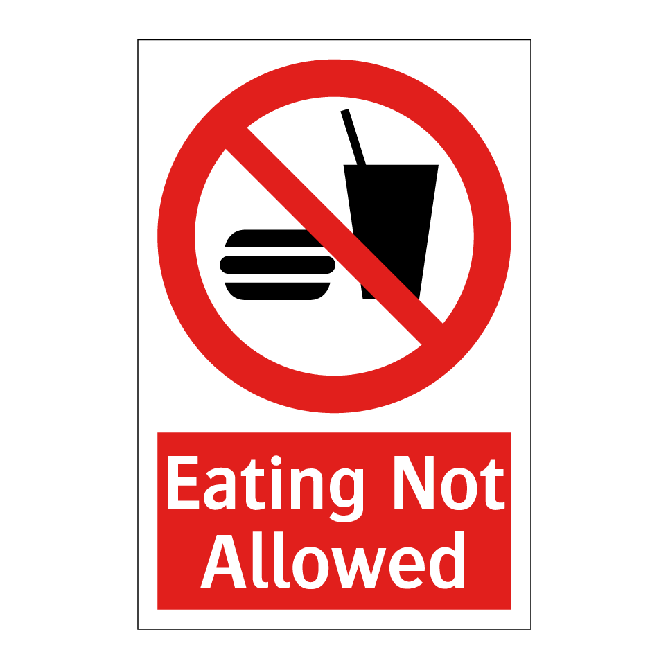 Eating Not Allowed