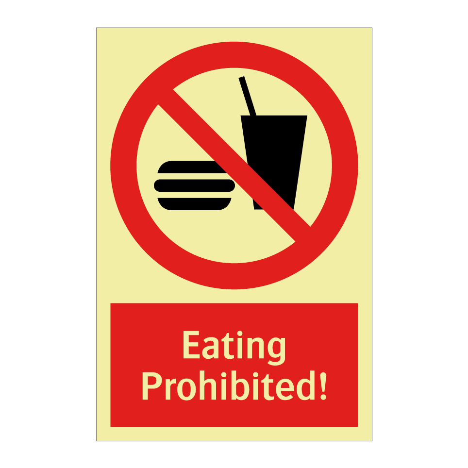 Eating Prohibited!