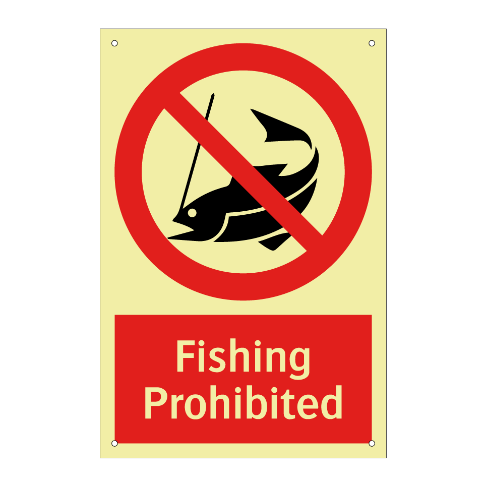 Fishing Prohibited