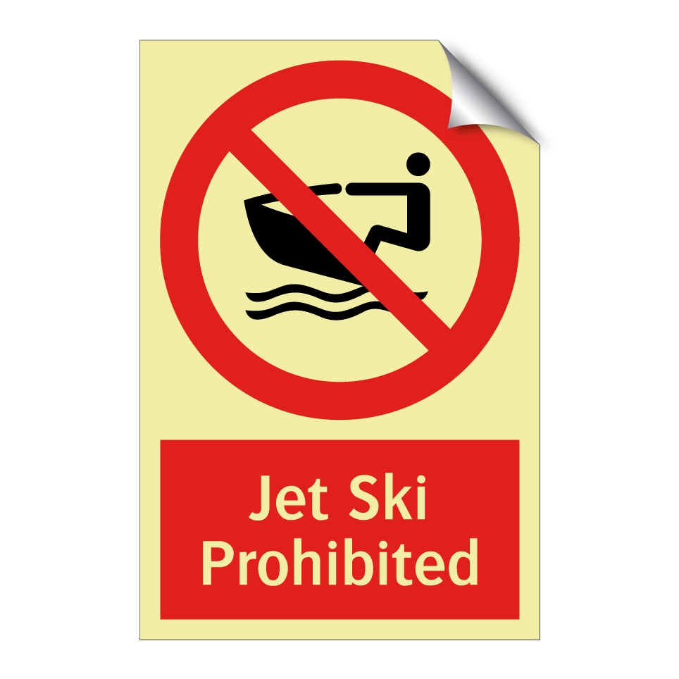 Jet Ski Prohibited