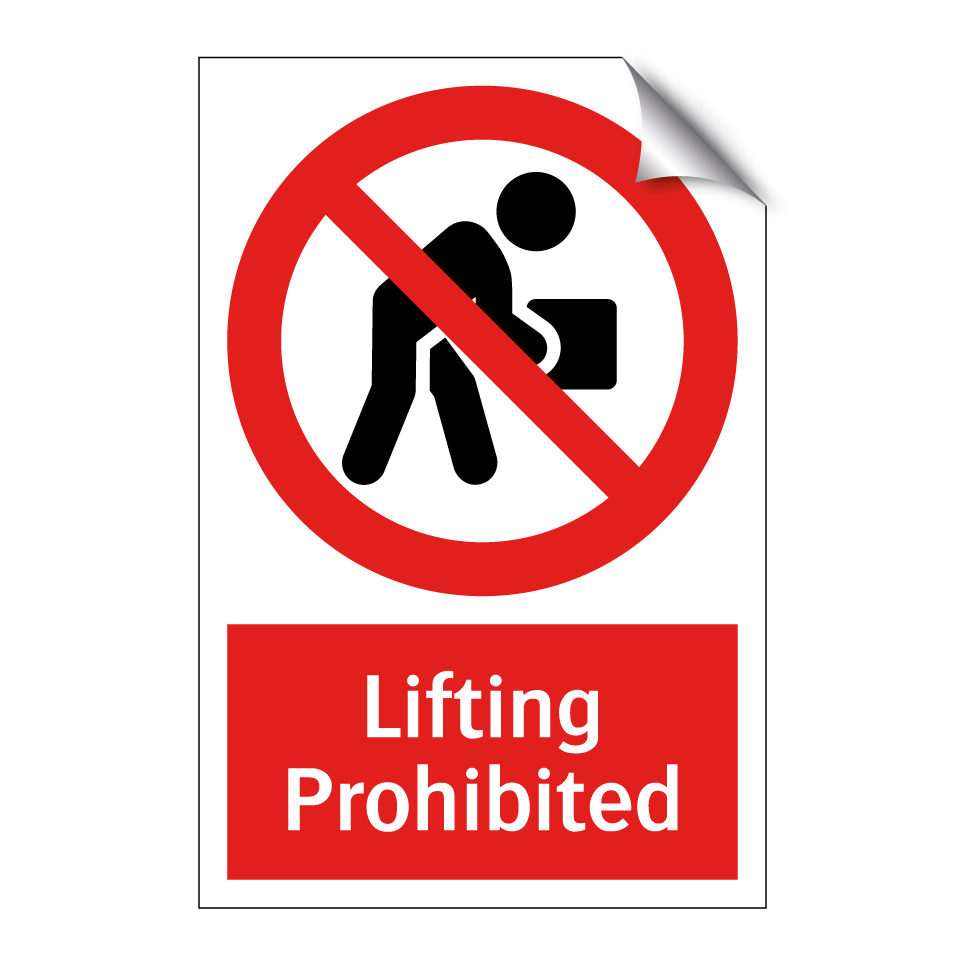 Lifting Prohibited