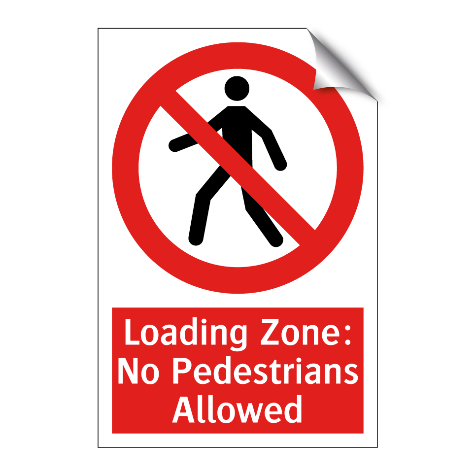 Loading Zone: No Pedestrians Allowed