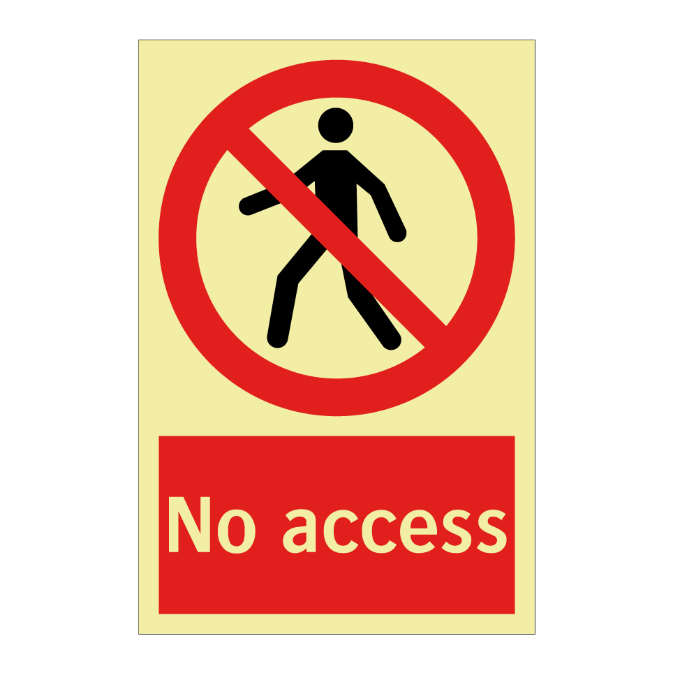 No access