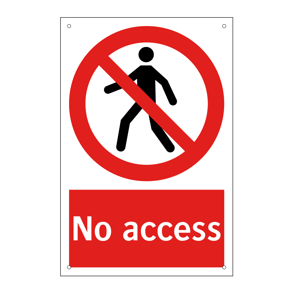 No access