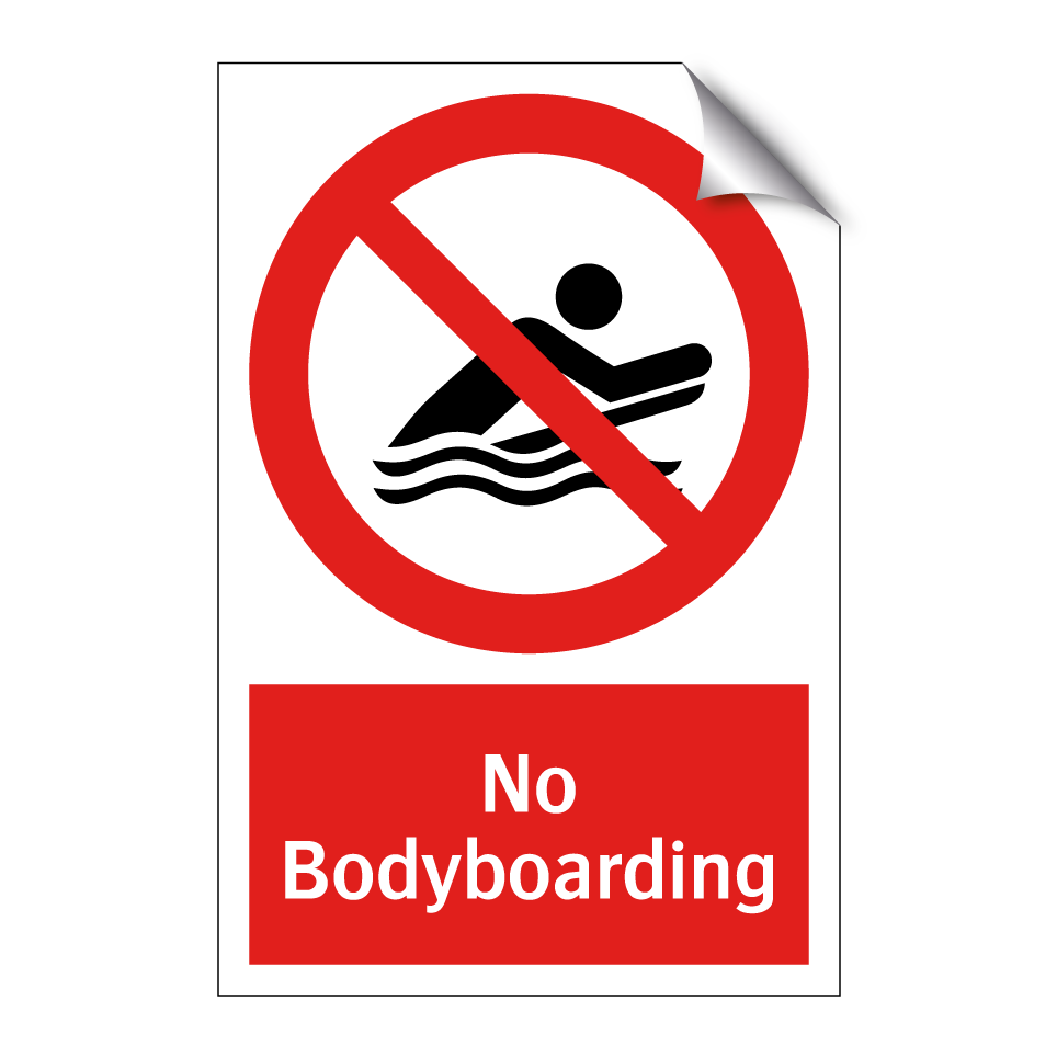 No Bodyboarding
