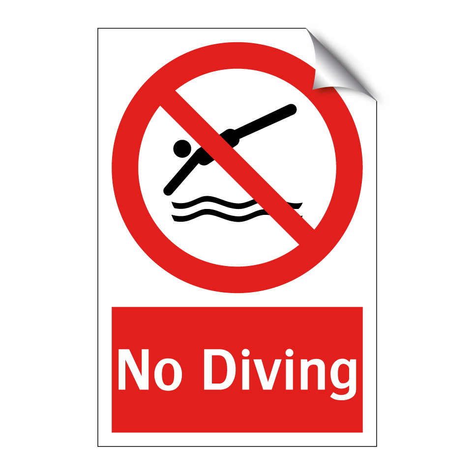 No Diving