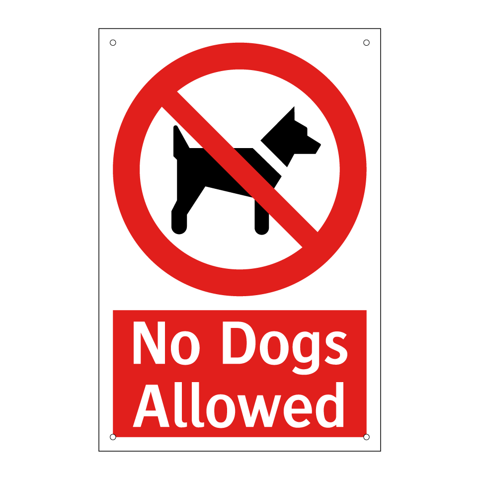 No Dogs Allowed