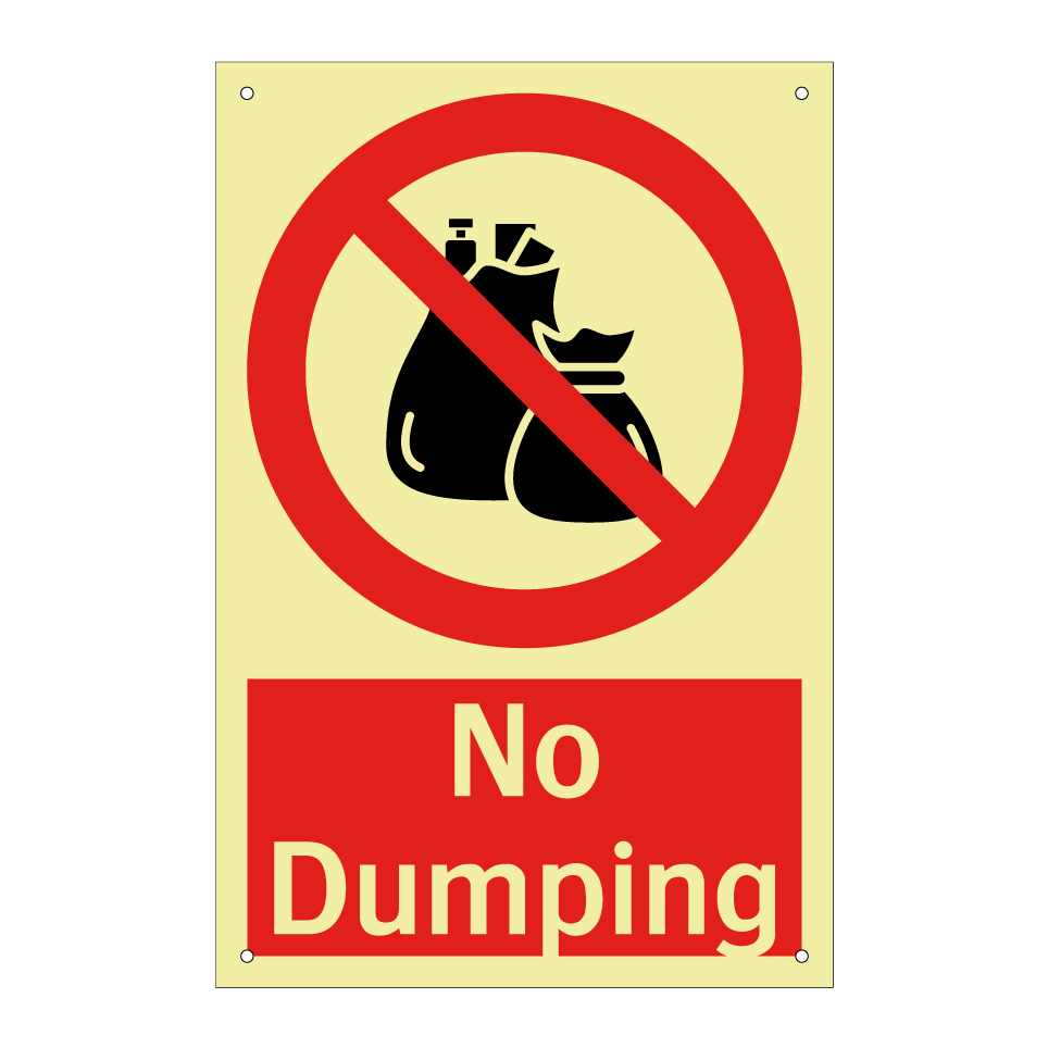 No Dumping
