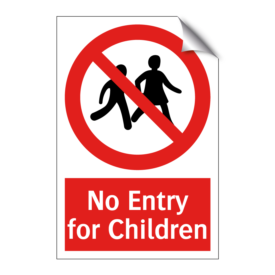 No Entry for Children