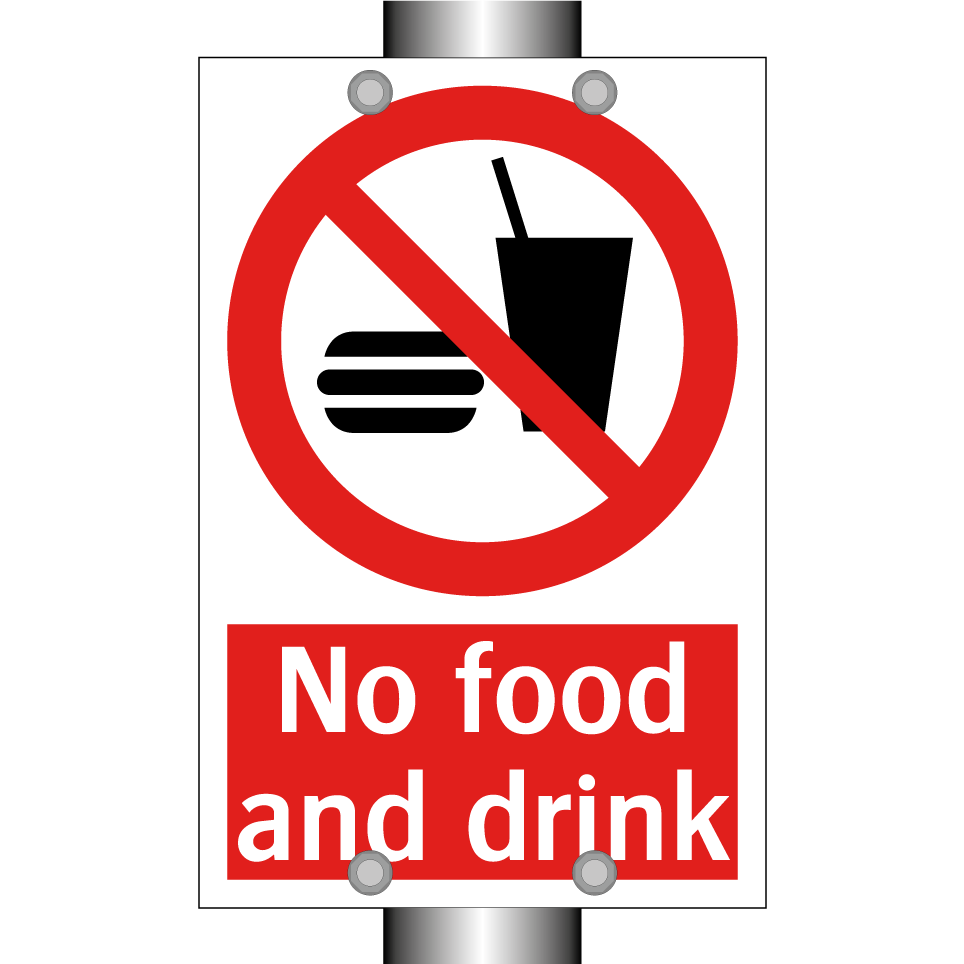 No food and drink