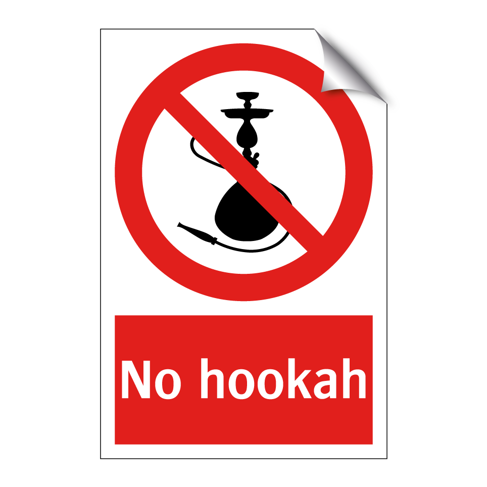 No hookah