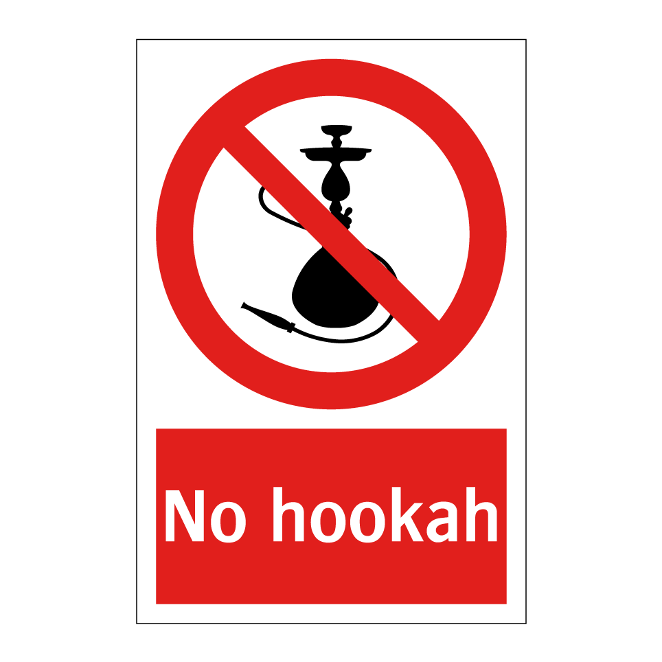 No hookah