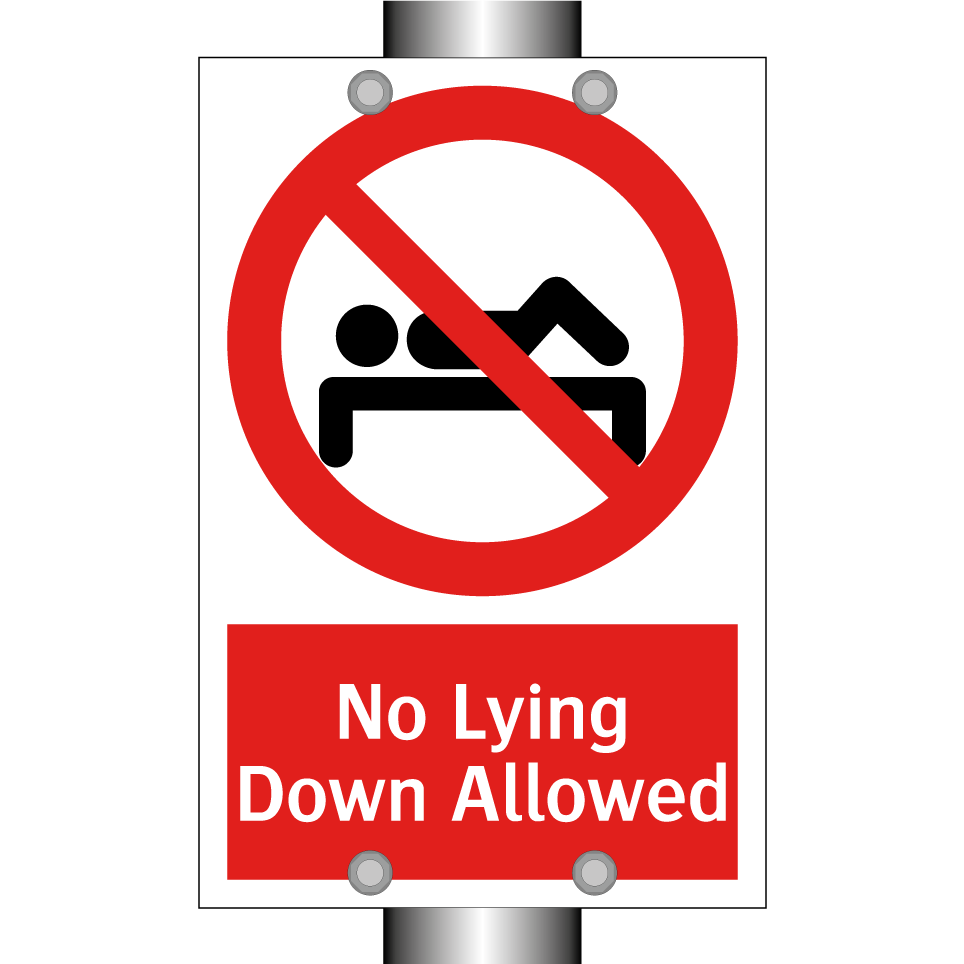 No Lying Down Allowed