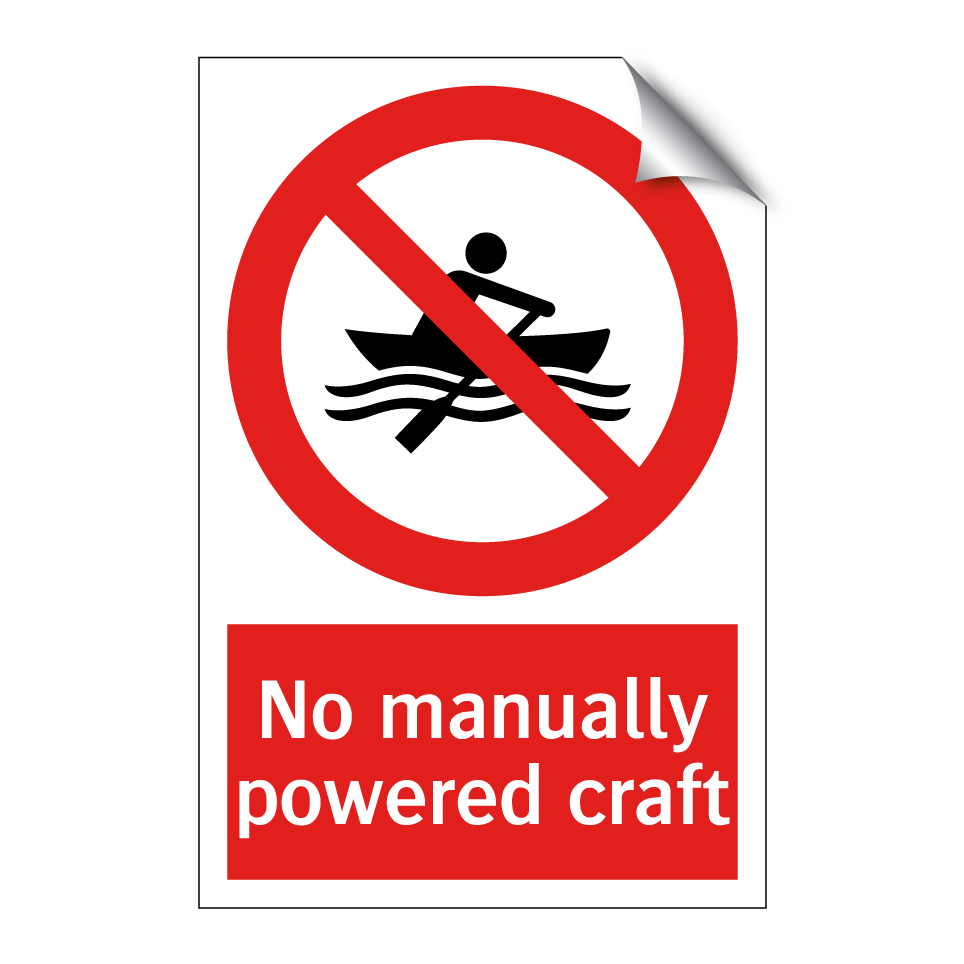 No manually powered craft