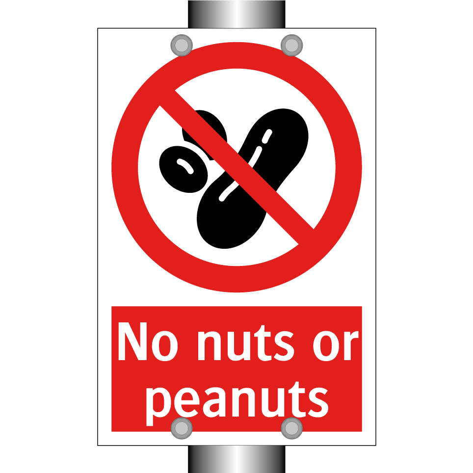 No nuts or peanuts