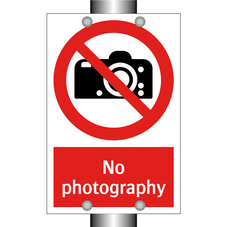 No photography