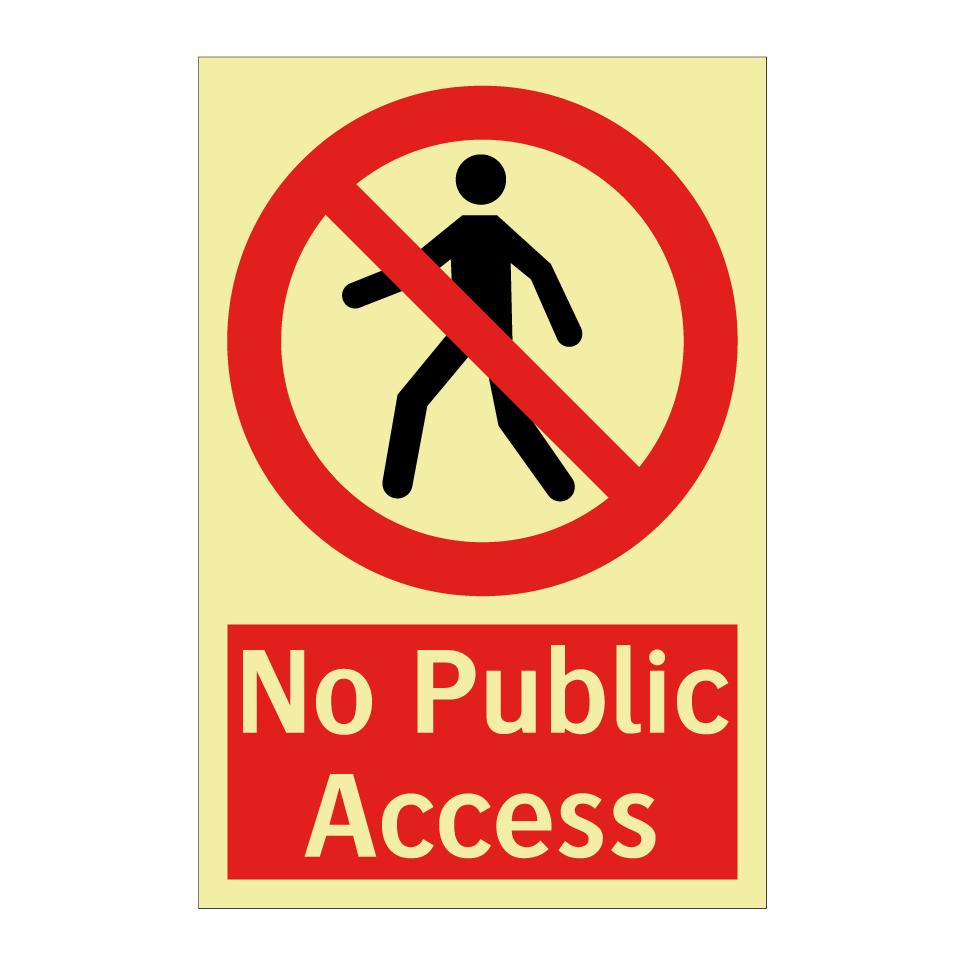 No Public Access