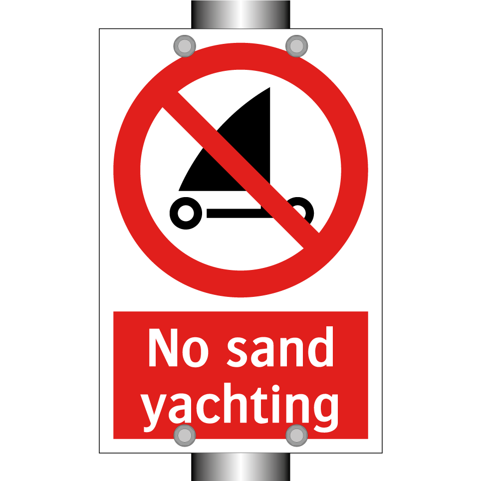 No sand yachting