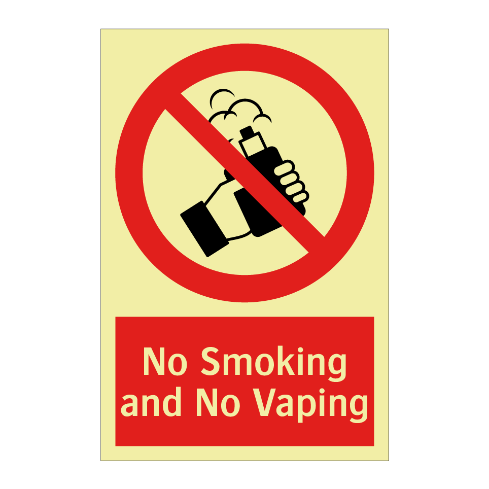 No Smoking and No Vaping