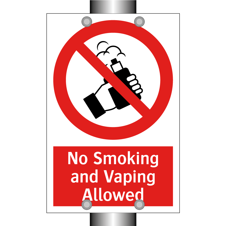 No Smoking and Vaping Allowed