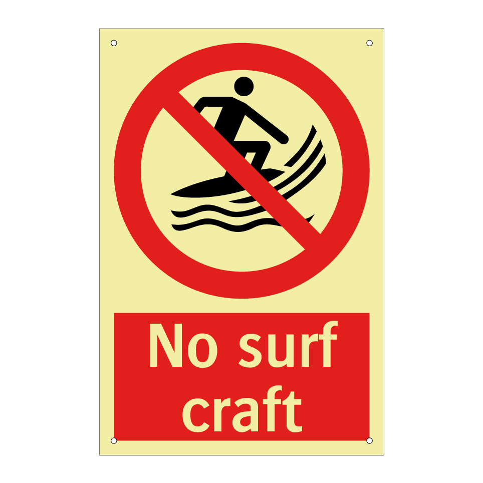 No surf craft
