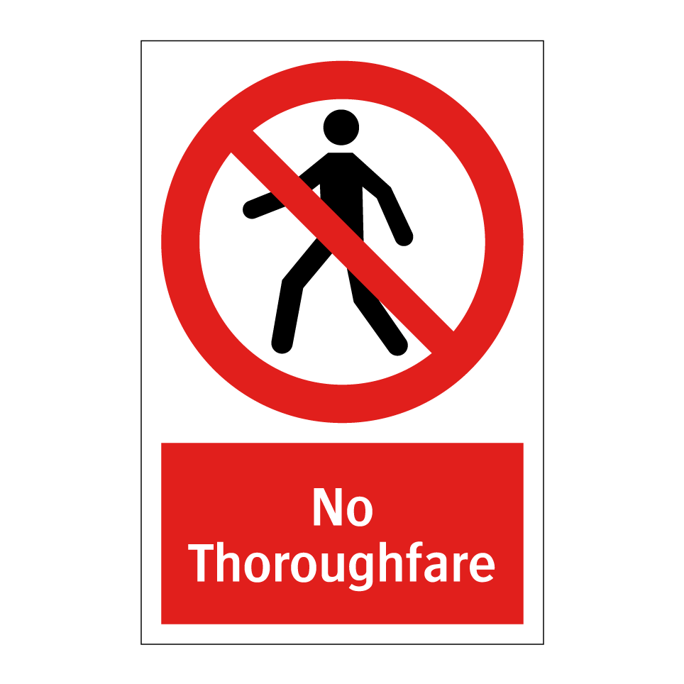 No Thoroughfare
