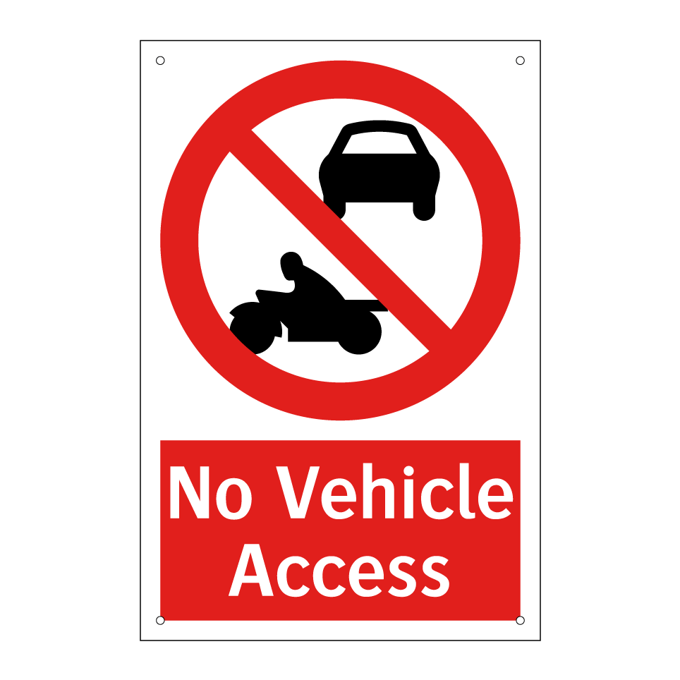 No Vehicle Access