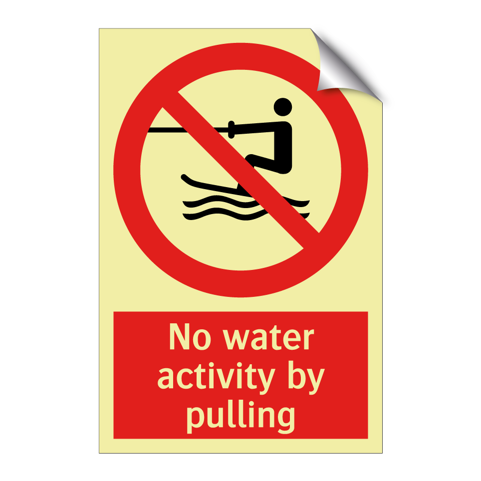 No water activity by pulling