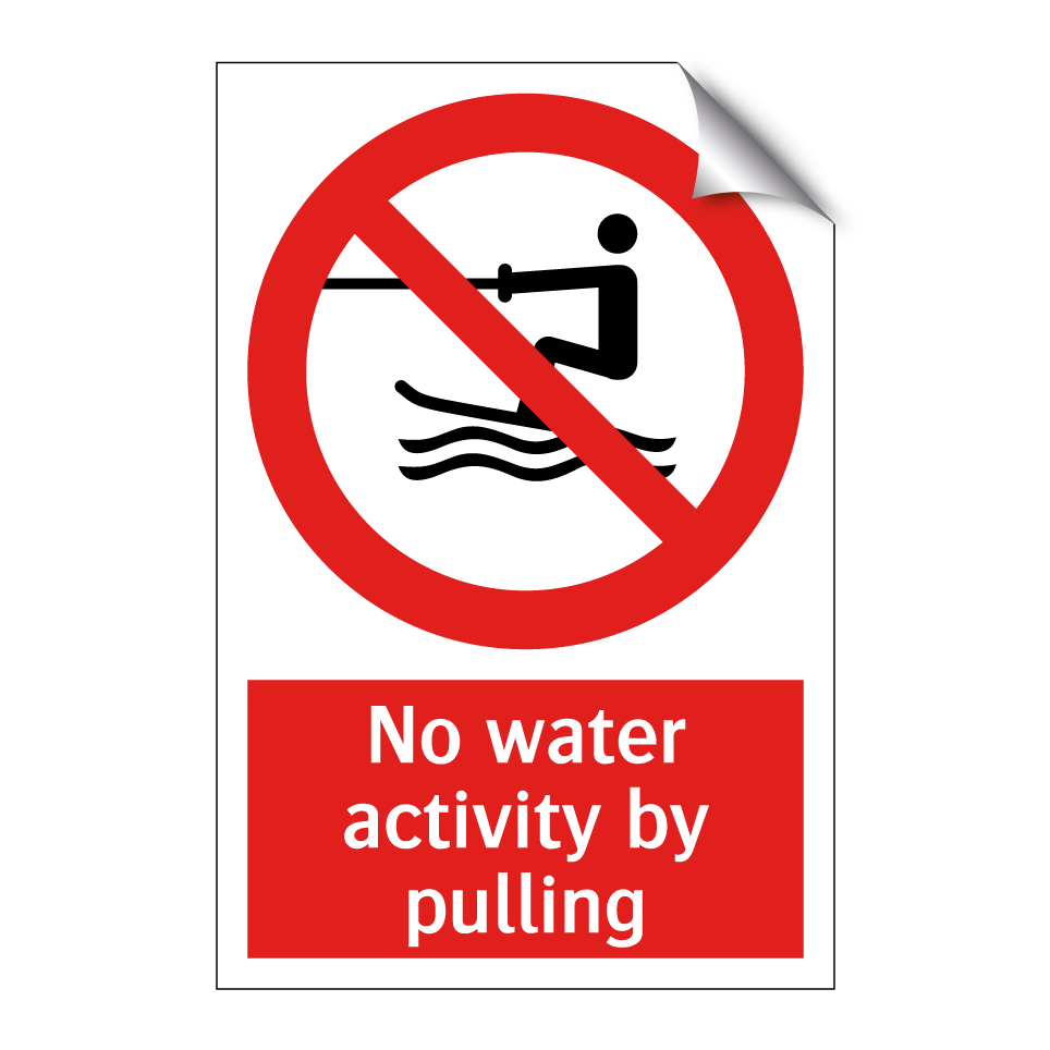 No water activity by pulling