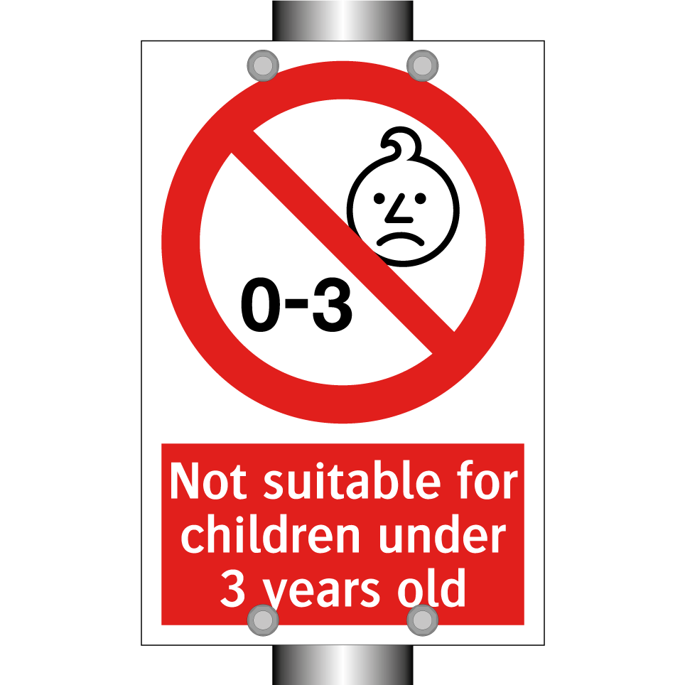 Not suitable for children under 3 years old