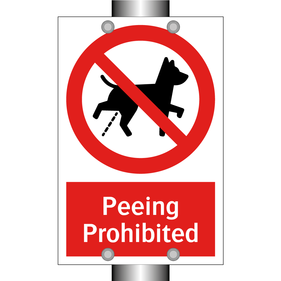 Peeing Prohibited