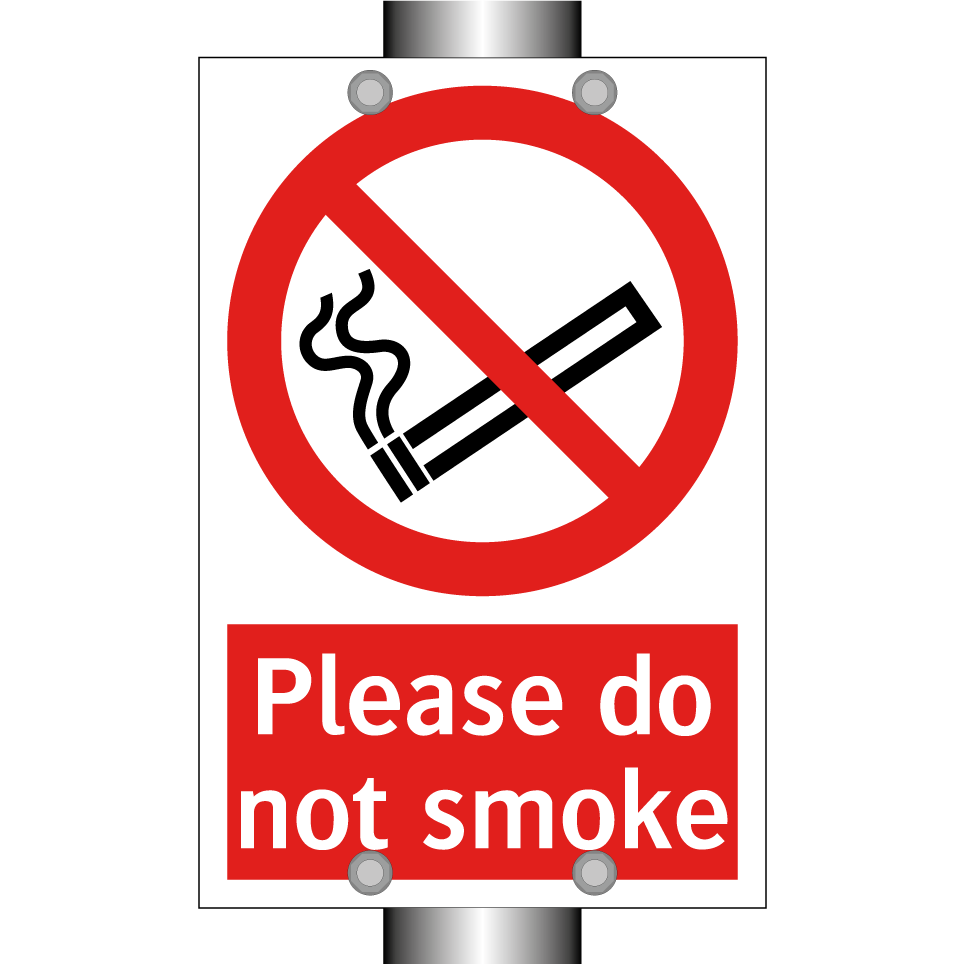 Please do not smoke